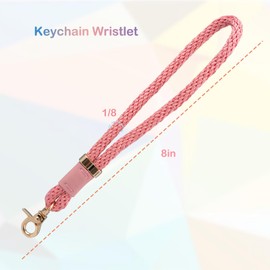 Canopus Wristlet Lanyard Strap for Keys - Original Minimalist Design Keychain Holder, Perfect Cute Keychain Gift for Girls10