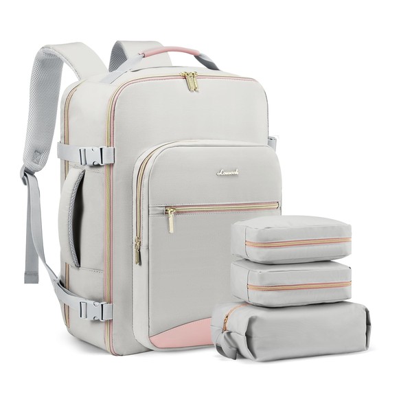LOVEVOOK Carry on Backpack, 40L Travel Backpack as Personal Item