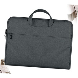 Operitacx Laptop Tragetasche für Air pro Wasserdichte Computertasche Stilvolle Handtasche für Damen Business Reisen Dunkelgrau
