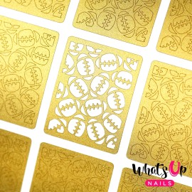 Whats Up Nails American Football Stencils for Nails, Nail Stickers, Nail Art, Nail Vinyls