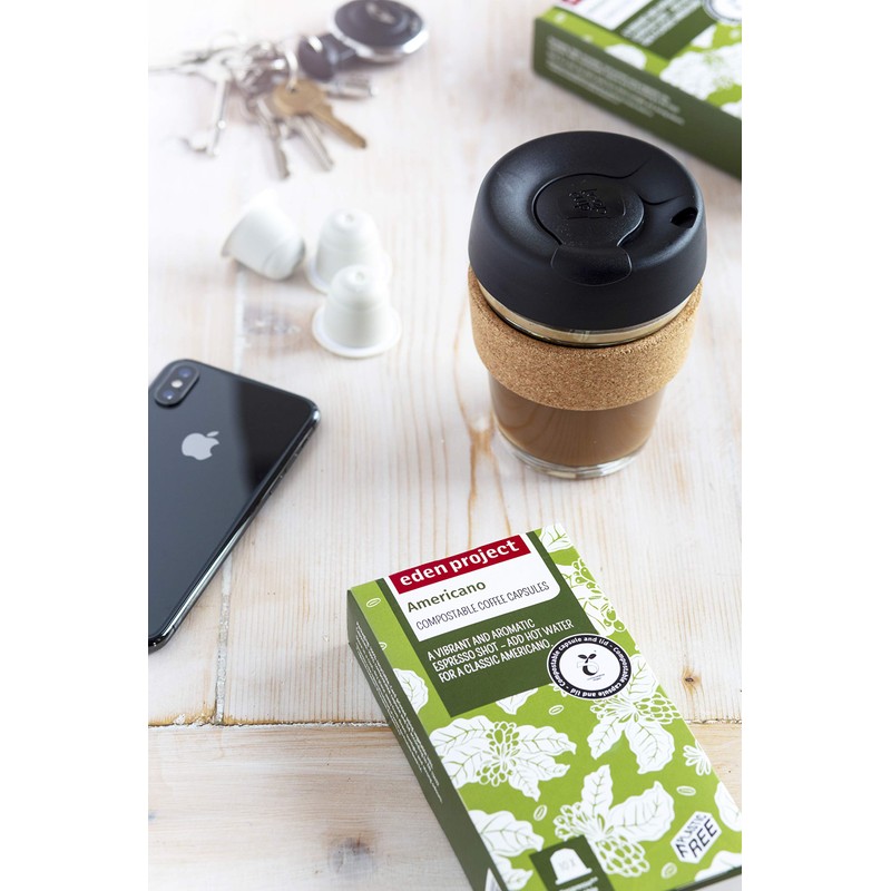 60 Eden Project Plastic Free Nespresso Compatible "Rainbow" Coffee Capsules.