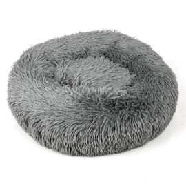 Archstone Donut Pet Bed - Perfect for Medium Size Dogs, Ultra-Soft & Fluffy, Original Calming Cuddler Design with Raised Edges, Easy-Clean, Machine Washable