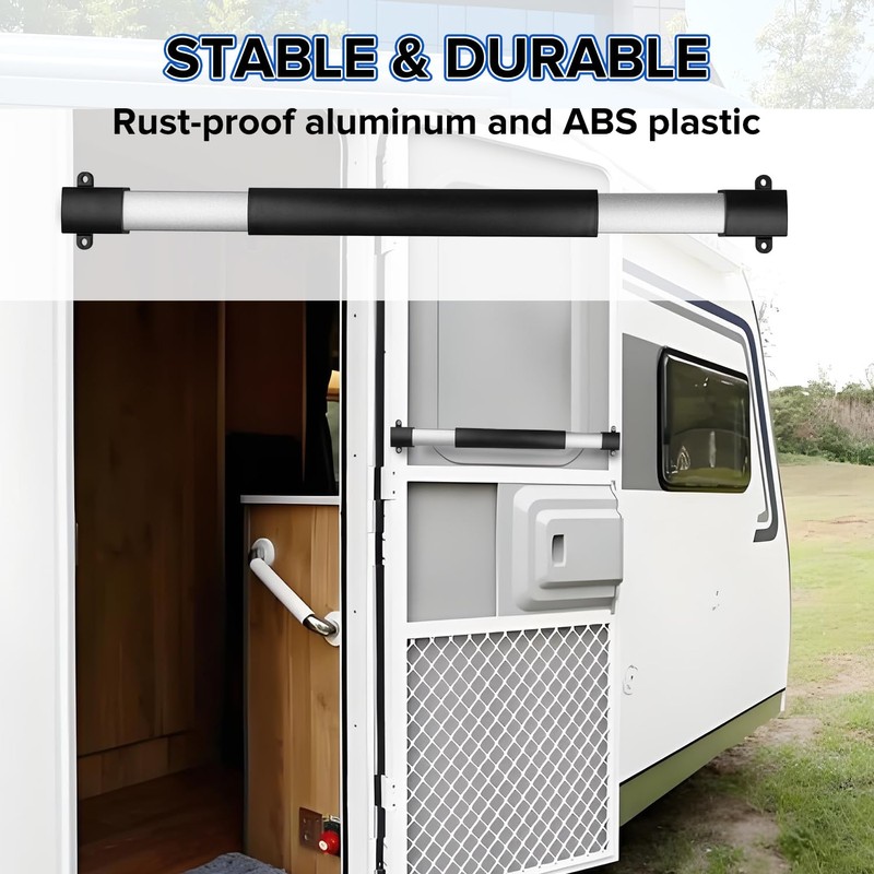 Donext 2PC RV Screen Door Handle Grab Bar, RV Door