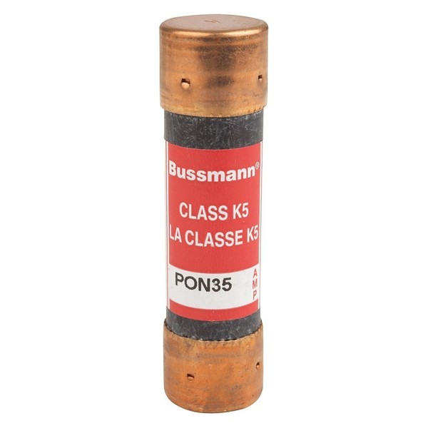 Bussmann PON35 Fuse, Cartridge P Bulk 35 A, 1 Pack