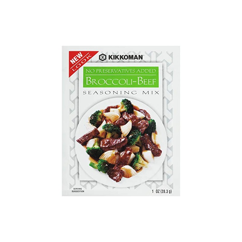 Kikkoman Mix Seasoning Broccoli Beef, 1 oz