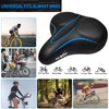 Bicycle Saddle, Ergonomic, Shock-Absorbing and Breathable Bicycle Saddle, Extra Wide