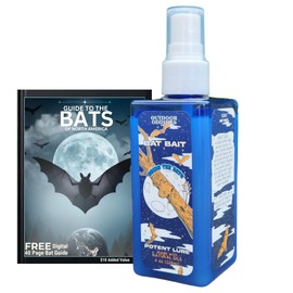 4oz All-Natural Bat Attractant Spray - Proven USA-Made Formula for Maximizing Bat House Success | Includes Bonus Digital Bat Guide!