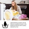 VOVCIG Top of Curtain Light Blocker, 63 x 16.5 inch