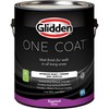 Glidden One Coat 1 gal. Deep Veridian/Green Eggshell Interior Paint
