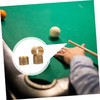 Totority 20Pcs Snooker Copper Hoops Billiard Replacement Ferrules for Pool