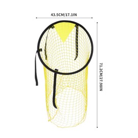 Top Bins Football Targets - Set of 2 Soccer Goal Nets for Precision Training - 45cm Football Goals Football Targets for Accurate Shots - Ideal Football Practice Equipment