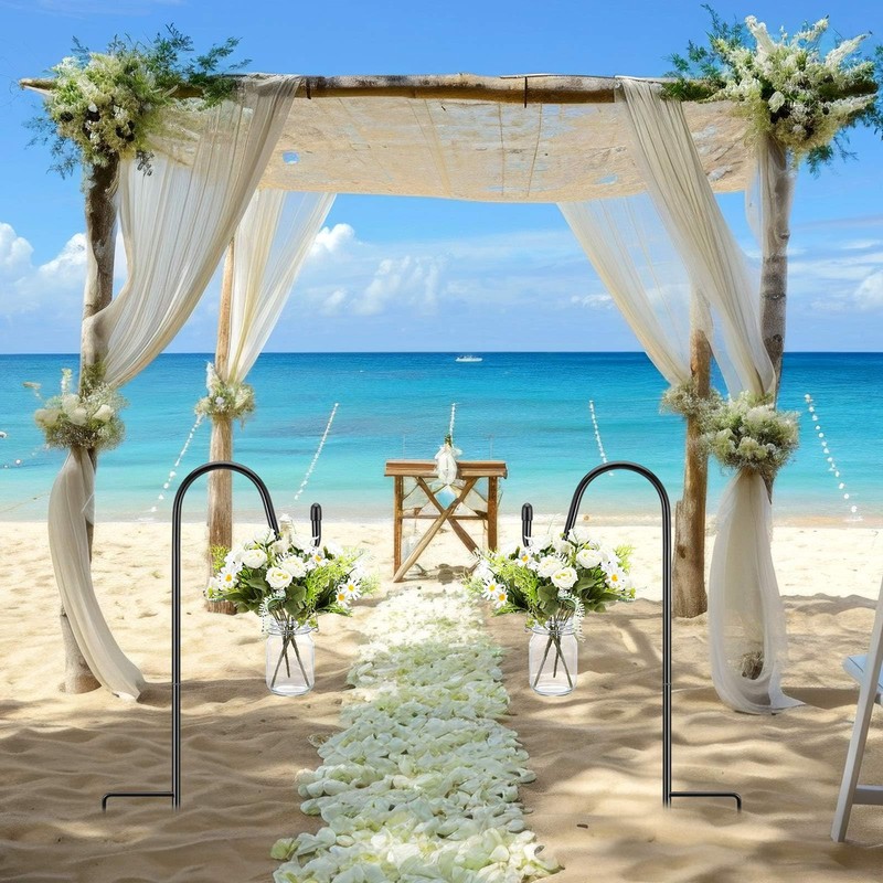 Thiccywoov 8 Sets Wedding Aisle Decoration Include 16 oz Rose