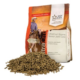 UltraCruz Equine Senior Joint Supplement for Horses, 4 lb, Pellet (28 Day Supply)