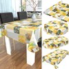 Anro Oilcloth Wax Tablecloth, Washable