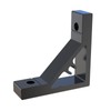 10Sets Black Strong Support Corner Brackets,Heavy Duty Corner Brackets for