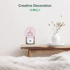 EKOBLA Unicorn Pink Night Light Gold Golden Polk Dots Stars