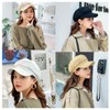 SLOW & MELLOW Women's Simple Plain Hat, Casual, Cotton, Material,