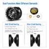 2pcs Competitive Yoyo Aluminum Alloy Yoyo Ball with Strings and