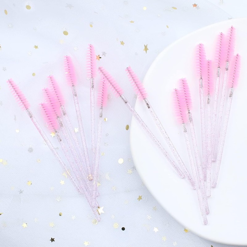 Varitas de pestañas desechables para pestañas, aplicadores de maquillaje, bobinas