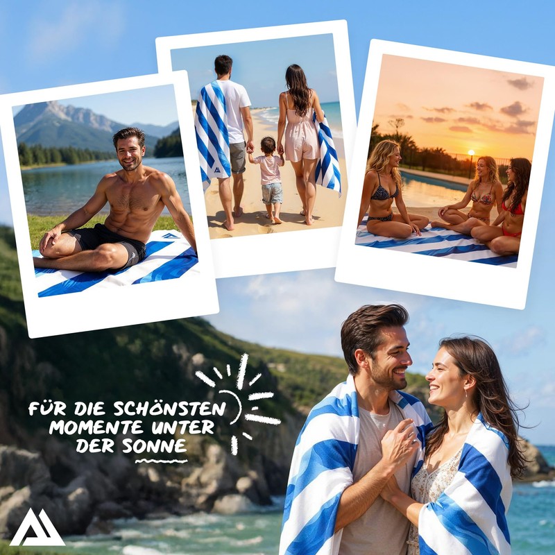 ALP & ACT XXL Beach Towel 200 x 90 cm