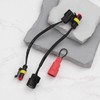 YINETTECH 3Pcs Fog Light Adaptor Harness and SCS Coding Plug