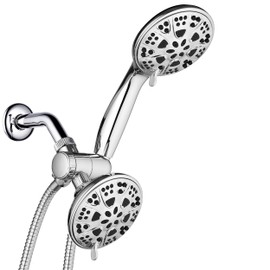 AquaDance Chrome Giant 5" 30 Mode 3-Way High Power Combo Shower Head & Handheld Separately or Together – Officially Independently Tested to Meet Strict US Quality & Performance Standards