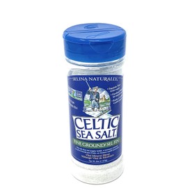 CELTIC SEA SALT Selina Naturally Celtic Sea Salt Fina 227g - Rica en Minerales - Textura Fina - Hecho en Francia