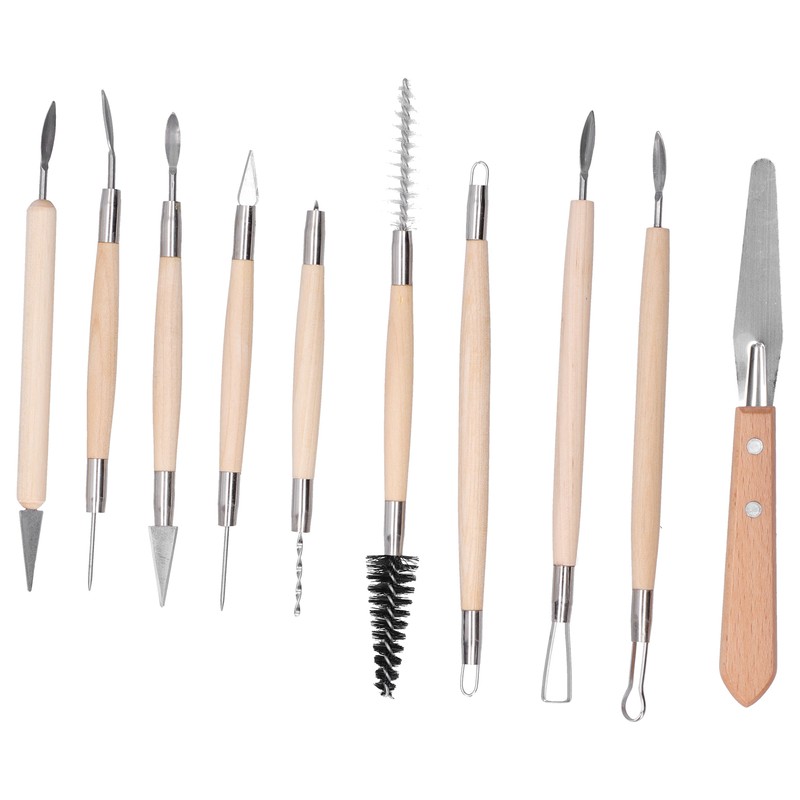 31Pcs Pottery Tools Set Soft Clay Sculpting Carving Trimming Knife