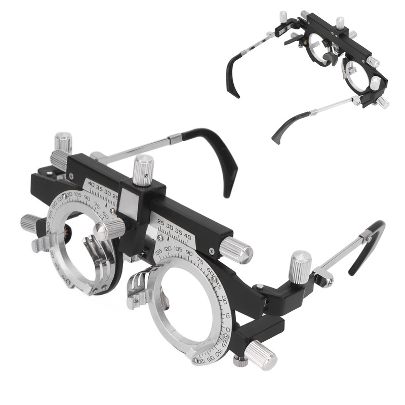 Alloy Optometry Frame Adjustable PD Lightweight Optical Trial Frame for