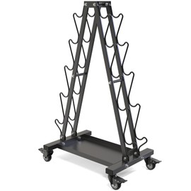 Kipika Heavy Duty 3 Tier Dumbbell Rack Multifunctional, Weight Rack for Dumbbells, Home Gym Equipment, Suitable for Storage of Dumbbell, Kettle Bell, Barbell Plate, Barbell Bar (5 Tier Tilt Shelf)
