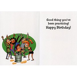 Let Loose And Go Wild: 21st - Oatmeal Studios Funny Masculine Birthday Card