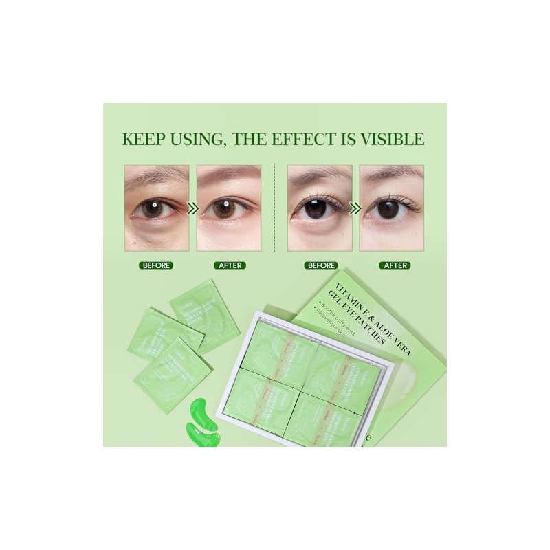 Yeokoe Parches para Ojeras e Hinchazn 20 Pares de Mascarillas