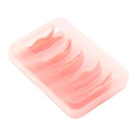 BLACKWINGS Eyelash Perm Pads Lash Lift Rods Eyelash Perm Silicone Pads 5 Sizes Reusable Soft Lash Lift Pads Shield for Different Length Eyelashes Perfect Lifting