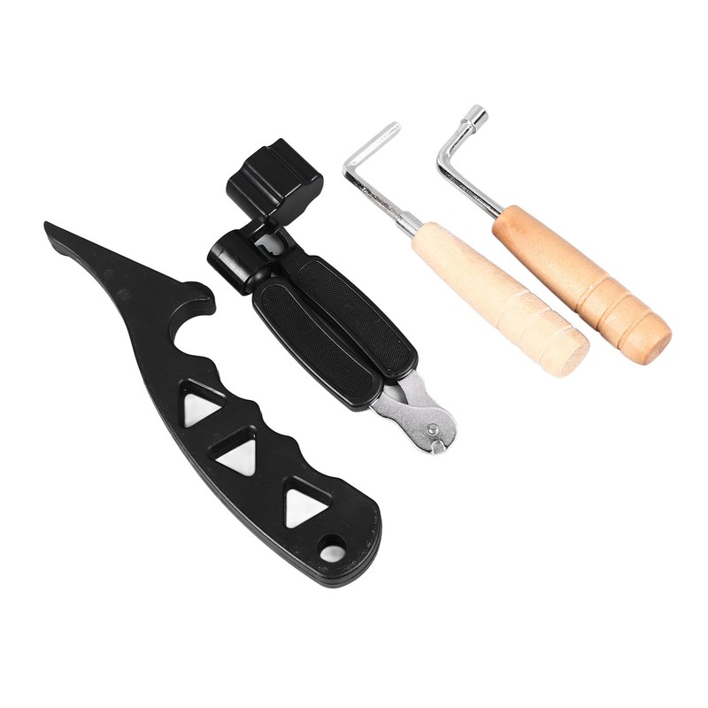 Guitar String Tool Set String Stretching Tool Winder Cutter and