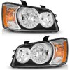 Vizotae Headlights with High/Low Beam Bulbs for 2001-2003 Toyota Highlander