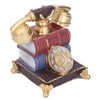 Retro Resin Telephone Model Home Study Desktop Antique Telephone Model