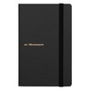 Maruman A6 Notebook Mnemosyne Journal Black 5mm Dot Grid