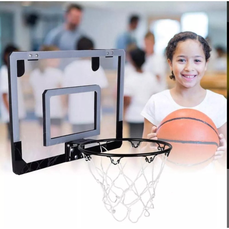 Openseason Set Basketball, Basquetbol Canasta Policarbonato, Niños Msi