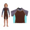 Kids Wetsuit 2.5mm Neoprene Long Sleeve Fullsuit Back Drawstring Warm