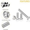 TOP-VIGOR 20Pcs M5 x 20mm Hex Button Head Socket Cap