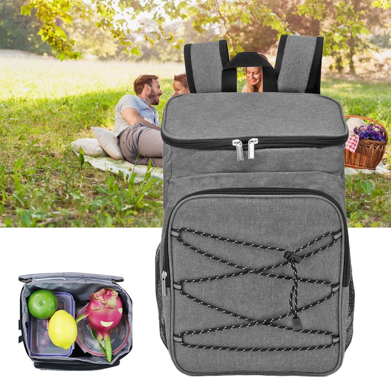 Camping Insulated Backpack Cooler Backpackck Thermal Cooler Bag with Cup
