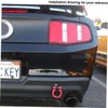 SOLUSTRE Trailer Hitch Front Bumper Towing Rings Automobile Tow Hook