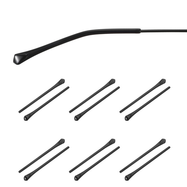 PATIKIL 6 Pairs Eye Glass Replacement Temples, Plate Anti-Slip Eyeglass