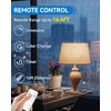 Solar & USB Rechargeable Light Bulbs With Remote + Touch
