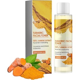 Turmeric Toner for Dark Skin, Turmeric Dark Corrector Toner for Face, Hydrating Moisturizing Facial Toner for Women, Delay Skin Aging, Improve Skin Tone (1pc)