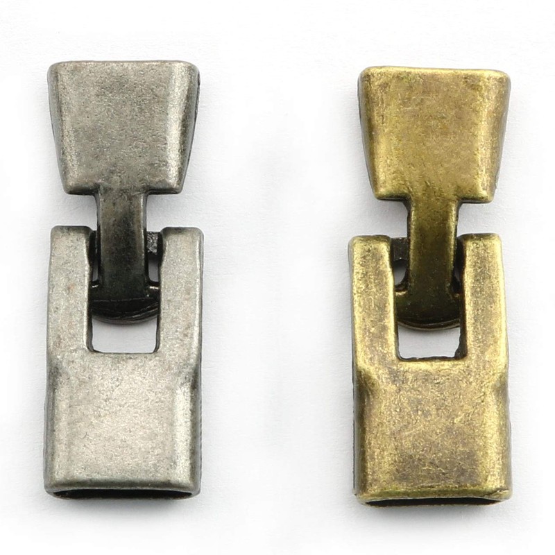 NX Garden 12 Sets Antique Silver and Antique Bronze Alloy