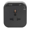 Square Track Adapter Surface Mounted Power Outlet Socket with Indicator