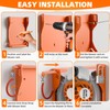 HEIWUKONG Blower Rack for Stihl BG-50,BG-56,BG-66,BG-86,Handheld Leaf Blower Wall Mount