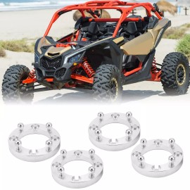 SI 4PCS 1.0" 4x137 110mm Wheel Spacers For 2017-2025 Can-Am Maverick X3 / Max