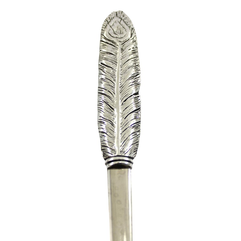 Cavagnini, Elegant Stainless Steel Pewter Letter Opener with Gift Box